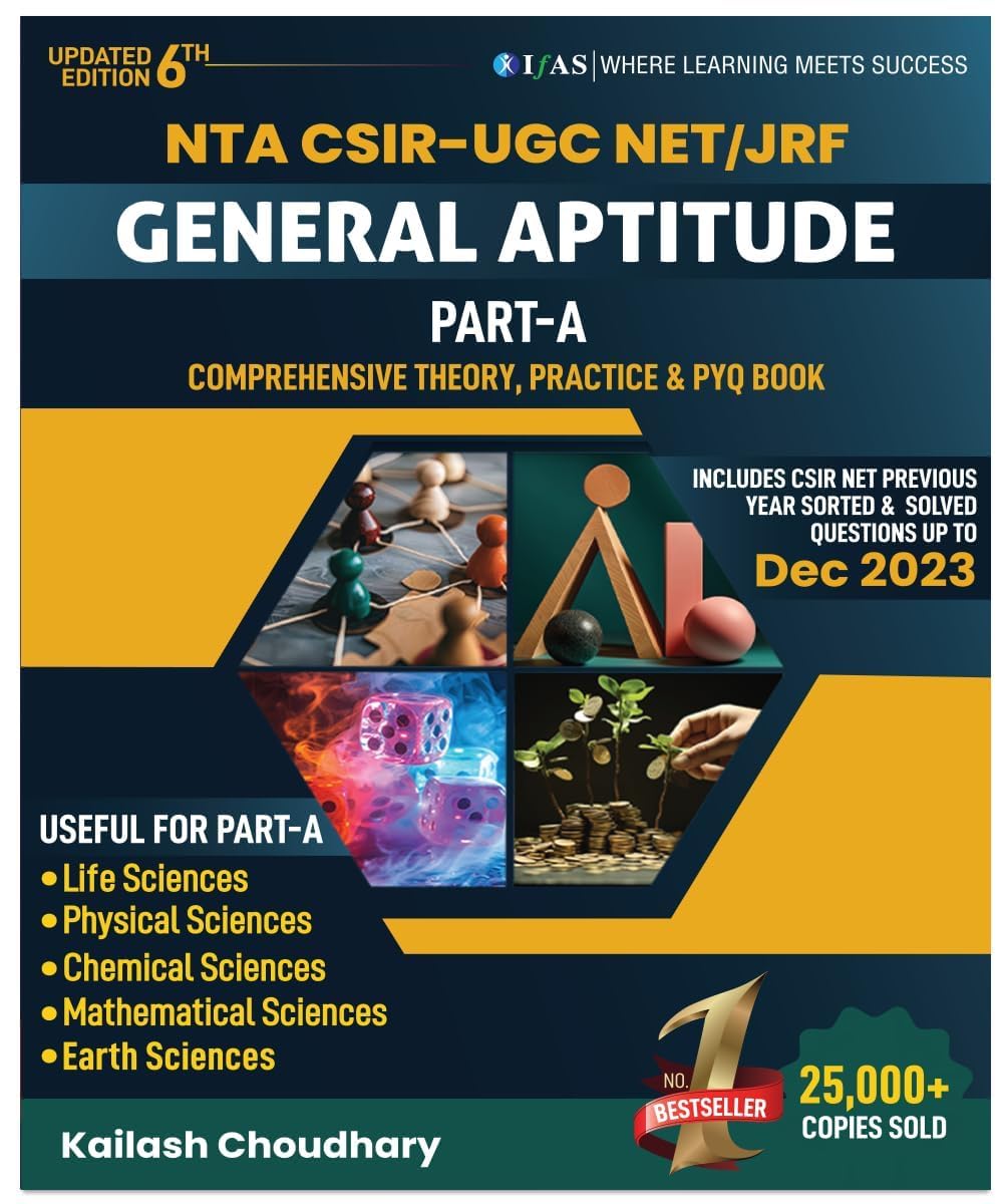 CSIR NET General Aptitude (Part A) Book